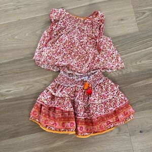 Poupette Saint Barts girls two-piece set size 6